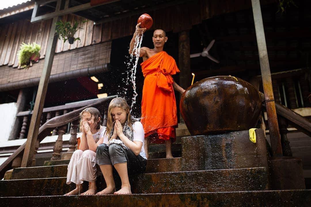 Cambodian Buddhist Water Blessing Package